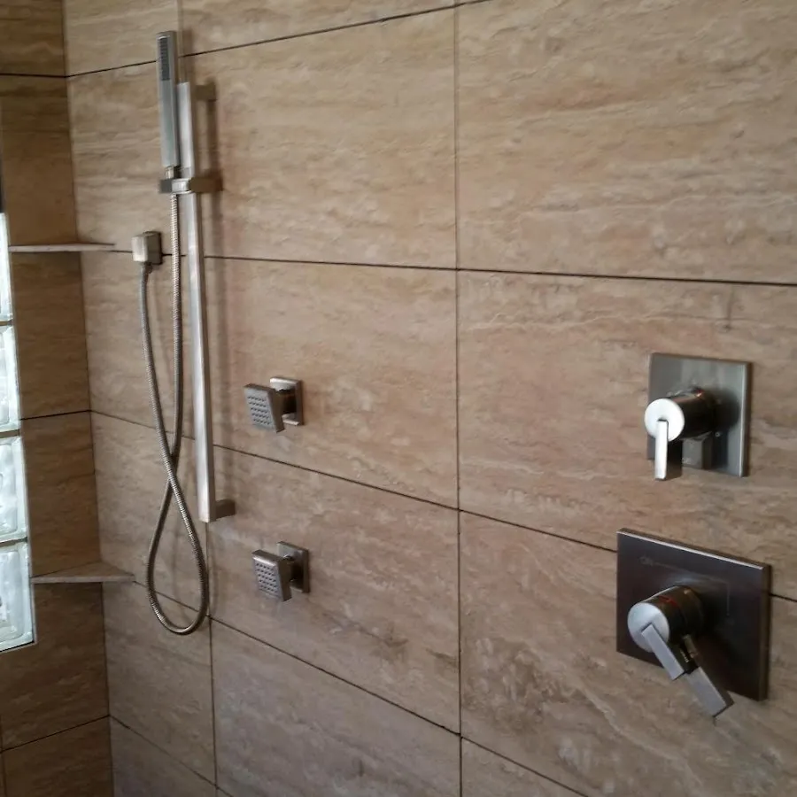 Shower fixture installation for Water Heater Replacement in Prospect Park
